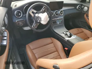 2023 Mercedes-Benz C 300 with VIN W1KWK8EB1PG116635, listed as a Copart auction lot 89201975 with Not Provided miles and Salvage Title. Bid and sale history available at DreamBid. Image 8.