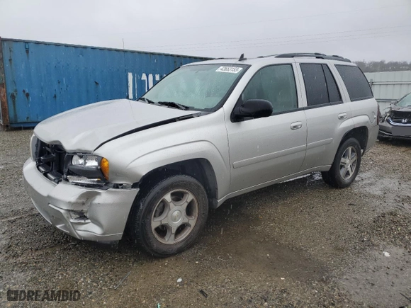 2008 Chevrolet TrailBlazer LT w/1LT with VIN 1GNDS13SX82117476, listed as a Copart auction lot 42653155 with 138,169 mi miles and Salvage Title. Bid and sale history available at carsss.com. Image 1.