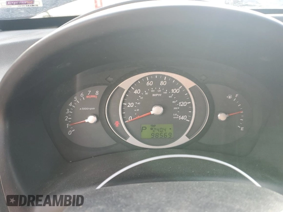 2009 Hyundai Tucson SE with VIN KM8JN72D69U974579, listed as a Copart auction lot 76964564 with 98,569 mi miles and Non Repairable. Bid and sale history available at carsss.com. Image 9.