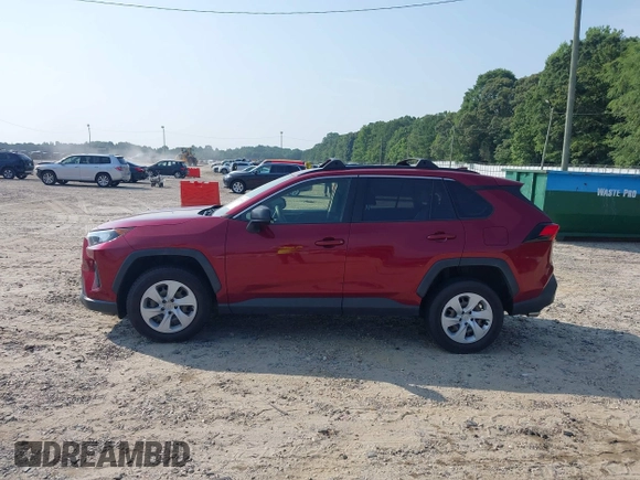2019 Toyota RAV4 LE with VIN JTMF1RFV9KD029118, listed as a IAAI auction lot 42590704 with 48,976 mi miles and . Bid and sale history available at DreamBid. Image 14.