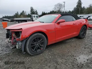 2013 Chevrolet Camaro LT z VIN 2G1FB3D32D9110529, wystawiony jako Copart lot #50945235 z przebiegiem 166 837 mil mil oraz Szkoda całkowita • Salvage title. Historia ofert i sprzedaży dostępna na DreamBid. Obrazek 1.