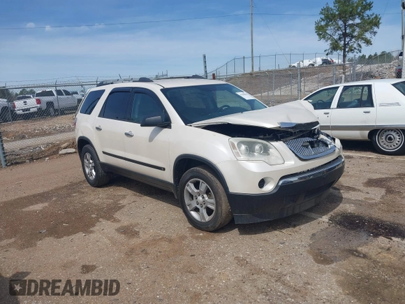 2010 GMC Acadia SL with VIN 1GKLRKED1AJ117161, listed as a IAAI auction lot 41860861 with 145,852 mi miles and . Bid and sale history available at DreamBid. Image 1.