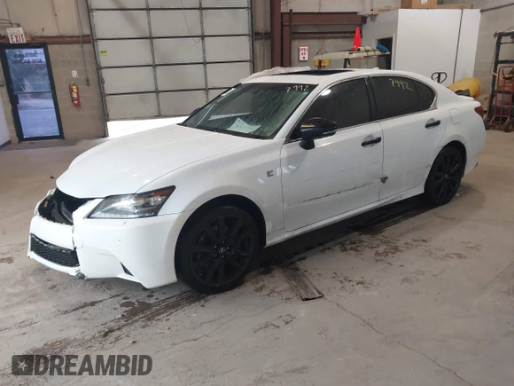 2015 Lexus GS 350 with VIN JTHCE1BL7FA000588, listed as a IAAI auction lot 42417992 with 134,063 mi miles and . Bid and sale history available at DreamBid. Image 2.