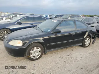 2000 Honda Civic EX with VIN 1HGEJ8245YL014036, listed as a Copart auction lot 68867154 with 163,759 mi miles and Salvage Title. Bid and sale history available at carsss.com. Image 1.