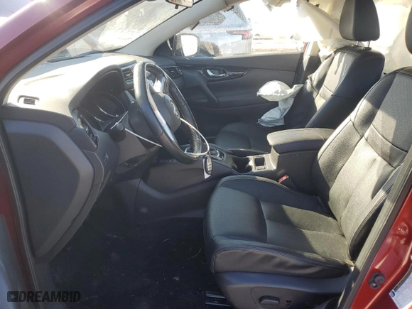 2021 Nissan Rogue Sport SL with VIN JN1BJ1CW1MW451620, listed as a Copart auction lot 46391035 with 19,834 mi miles and Salvage Title. Bid and sale history available at carsss.com. Image 7.