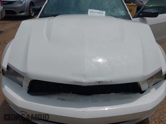 2012 Ford Mustang Premium with VIN 1ZVBP8AM3C5280537, listed as a IAAI auction lot 42171843 with 124,502 mi miles and . Bid and sale history available at carsss.com. Image 10.