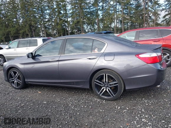 2015 Honda Accord Sport with VIN 1HGCR2F55FA066887, listed as a IAAI auction lot 41937676 with 95,424 mi miles and . Bid and sale history available at DreamBid. Image 14.