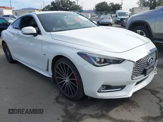 2018 Infiniti Q60 Luxe with VIN JN1CV7EK6JM200248, listed as a IAAI auction lot 41383059 with 55,459 mi miles and . Bid and sale history available at carsss.com. Image 1.