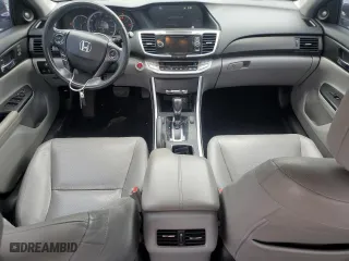 2015 Honda Accord Sedan EX-L with VIN 1HGCR3F85FA004437, listed as a Copart auction lot 52372985 with 201,983 mi miles and Salvage Title. Bid and sale history available at carsss.com. Image 8.