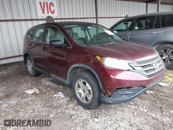 2014 Honda CR-V LX with VIN 5J6RM3H30EL004478, listed as a IAAI auction lot 41405582 with 213,933 mi miles. Bid and sale history available at carsss.com. Image 1.