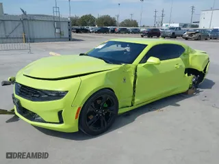 2020 Chevrolet Camaro 1LT with VIN 1G1FB1RS5L0108576, listed as a IAAI auction lot 38827899 with 1 mi miles. Bid and sale history available at carsss.com. Image 2.