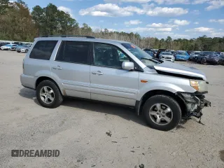 2006 Honda Pilot EX-L with VIN 5FNYF28696B024099, listed as a Copart auction lot 50570925 with Not Provided miles and Salvage Title. Bid and sale history available at carsss.com. Image 4.