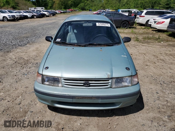 1992 Toyota Tercel z VIN JT2EL43B1N0209927, wystawiony jako Copart lot #57595275 z przebiegiem 87 577 mil mil oraz Tytuł czysty. Historia ofert i sprzedaży dostępna na DreamBid. Obrazek 5.