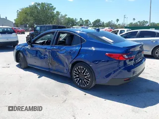 2025 Toyota Camry LE with VIN 4T1DAACK3SU104152, listed as a IAAI auction lot 42039337 with 1,423 mi miles and . Bid and sale history available at DreamBid. Image 3.