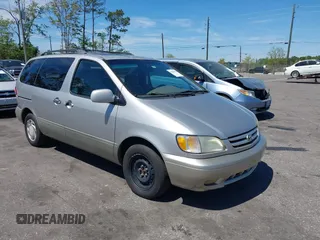 2001 Toyota Sienna LE with VIN 4T3ZF13CX1U372072, listed as a IAAI auction lot 41889291 with 228,959 mi miles. Bid and sale history available at carsss.com. Image 1.