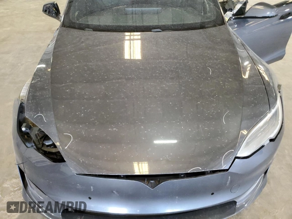 2021 Tesla Model S Long Range with VIN 5YJSA1E51MF429302, listed as a Copart auction lot 58242465 with 148,472 mi miles and Salvage title. Bid and sale history available at DreamBid. Image 11.