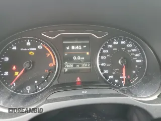 2015 Audi A3 2.0T Prestige with VIN WAUKFGFF1F1107697, listed as a Copart auction lot 52928815 with 70,430 mi miles and Salvage Title. Bid and sale history available at carsss.com. Image 9.