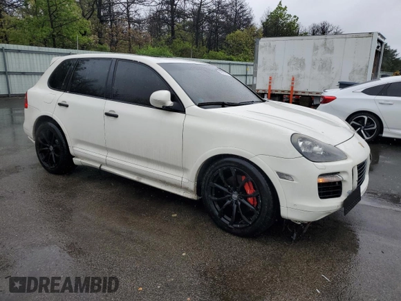2004 Porsche Cayenne Turbo with VIN WP1AC29P84LA93845, listed as a Copart auction lot 56311105 with 152,204 mi miles and Salvage title. Bid and sale history available at DreamBid. Image 4.