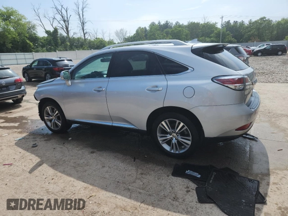 2015 Lexus RX 350 with VIN 2T2BK1BA0FC252954, listed as a Copart auction lot 61876605 with 129,919 mi miles and Clean title. Bid and sale history available at DreamBid. Image 2.