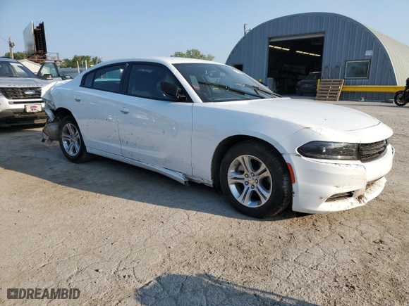 2023 Dodge Charger SXT with VIN 2C3CDXBG5PH613231, listed as a Copart auction lot 61568704 with 12,884 mi miles and Salvage Title. Bid and sale history available at carsss.com. Image 4.