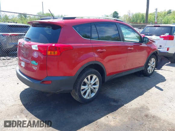 2014 Toyota RAV4 Limited z VIN 2T3DFREV7EW125590, wystawiony jako IAAI lot #42223443 z przebiegiem 106 248 mil mil oraz . Historia ofert i sprzedaży dostępna na DreamBid. Obrazek 4.