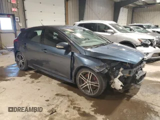 2018 Ford Focus ST with VIN 1FADP3L97JL276559, listed as a Copart auction lot 45962445 with 69,070 mi miles and Salvage Title. Bid and sale history available at DreamBid. Image 4.