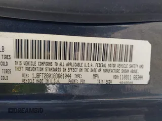 2008 Jeep Patriot Sport с VIN 1J8FT28018D601044, выставлен на аукционе IAAI как лот 42280611 с пробегом 168 725 миль миль и . История ставок и продаж доступна на DreamBid. Изображение 9.