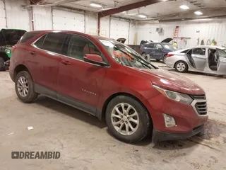 2018 Chevrolet Equinox LT z VIN 3GNAXJEV8JL397463, wystawiony jako IAAI lot #41248803 z przebiegiem 83 769 mil mil oraz . Historia ofert i sprzedaży dostępna na DreamBid. Obrazek 1.