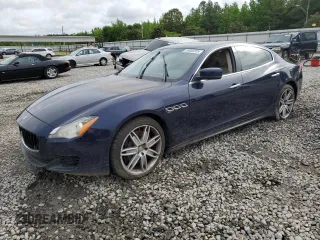 2014 Maserati Quattroporte GTS z VIN ZAM56PPA8E1082018, wystawiony jako Copart lot #54608325 z przebiegiem 78 751 mil mil oraz Szkoda całkowita • Salvage title. Historia ofert i sprzedaży dostępna na DreamBid. Obrazek 1.