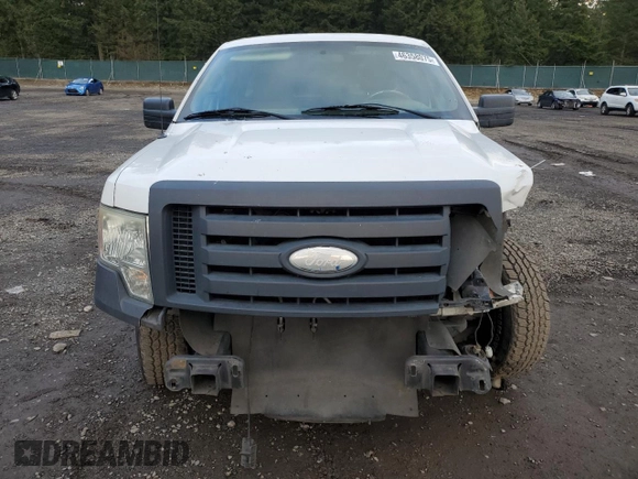 2009 Ford F-150 XL with VIN 1FTPF12V89KA70911, listed as a Copart auction lot 46358075 with 209,017 mi miles and Salvage Title. Bid and sale history available at carsss.com. Image 5.