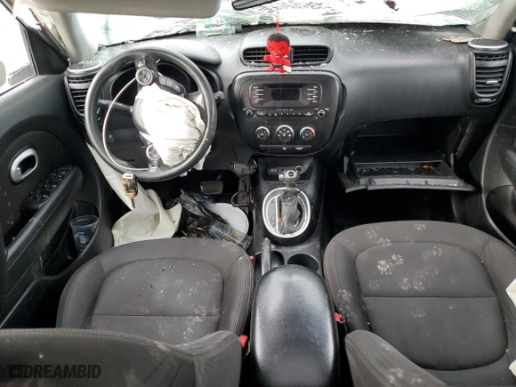 2015 Kia Soul with VIN KNDJN2A23F7132915, listed as a Copart auction lot 84538554 with 0 mi miles and Salvage Title. Bid and sale history available at carsss.com. Image 8.