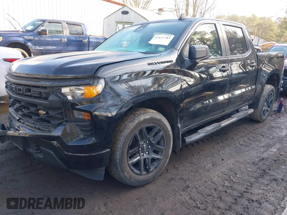 2023 Chevrolet Silverado 1500 Custom with VIN 1GCPDBEK9PZ121611, listed as a IAAI auction lot 41637783 with 56,456 mi miles and . Bid and sale history available at DreamBid. Image 17.