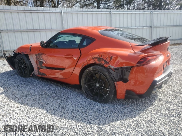 2024 Toyota Supra 3.0 with VIN WZ1DB0G07RW066056, listed as a Copart auction lot 49260325 with 3,621 mi miles and Salvage title. Bid and sale history available at DreamBid. Image 2.