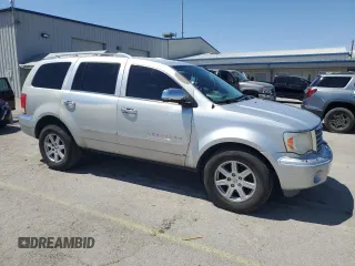 2008 Chrysler Aspen Limited with VIN 1A8HX58N98F146670, listed as a Copart auction lot 53966895 with 218,608 mi miles and Salvage Title. Bid and sale history available at DreamBid. Image 4.
