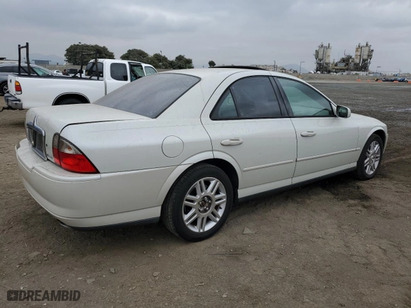 2005 Lincoln LS w/Sport Pkg with VIN 1LNHM87A95Y653578, listed as a Copart auction lot 76339924 with 97,998 mi miles and Salvage Title. Bid and sale history available at carsss.com. Image 3.