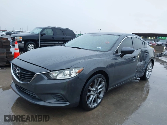 2016 Mazda 6 i Touring with VIN JM1GJ1V58G1409163, listed as a IAAI auction lot 41460893 with 207,884 mi miles and . Bid and sale history available at carsss.com. Image 18.