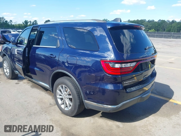 2016 Dodge Durango SXT with VIN 1C4RDJAG3GC315980, listed as a IAAI auction lot 42191215 with 153,998 mi miles and . Bid and sale history available at DreamBid. Image 3.