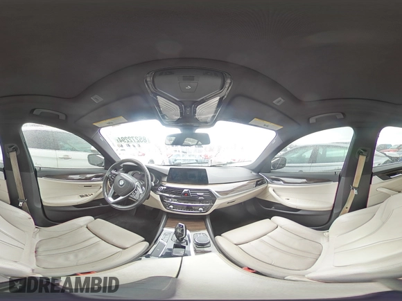 2017 BMW 5 Series 540i with VIN WBAJE5C31HG915805, listed as a Copart auction lot 85272294 with 128,653 mi miles and Salvage Title. Bid and sale history available at carsss.com. Image 13.