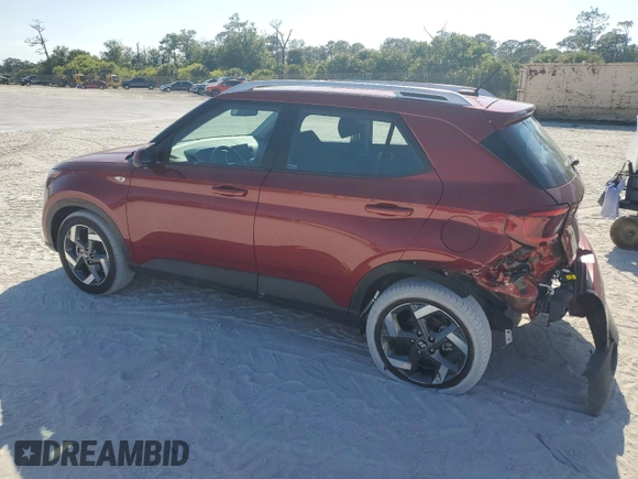 2024 Hyundai Venue Limited with VIN KMHRC8A36RU326277, listed as a Copart auction lot 53470845 with 12,589 mi miles and Salvage Title. Bid and sale history available at DreamBid. Image 2.