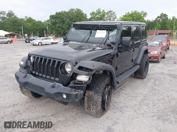 2021 Jeep Wrangler Unlimited Willys z VIN 1C4HJXDM5MW859724, wystawiony jako IAAI lot #42311203 z przebiegiem 71 887 mil mil oraz . Historia ofert i sprzedaży dostępna na DreamBid. Obrazek 17.