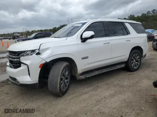 2022 Chevrolet Tahoe LT with VIN 1GNSCNKDXNR200696, listed as a Copart auction lot 49776255 with 0 mi miles and Salvage Title. Bid and sale history available at carsss.com. Image 1.