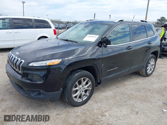 2014 Jeep Cherokee Latitude with VIN 1C4PJLCB6EW186576, listed as a IAAI auction lot 42099422 with 117,681 mi miles and . Bid and sale history available at DreamBid. Image 18.