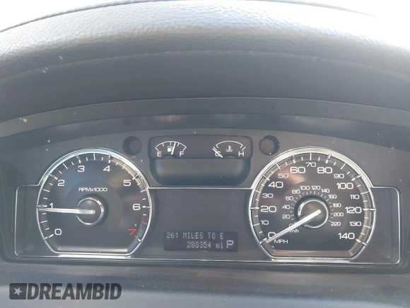 2009 Lincoln MKS с VIN 1LNHM94R59G619360, выставлен на аукционе IAAI как лот 41709015 с пробегом 280 354 миль миль и . История ставок и продаж доступна на DreamBid. Изображение 7.