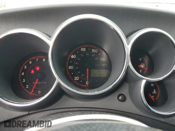 2006 Pontiac Vibe with VIN 5Y2SL65836Z432510, listed as a Copart auction lot 62426695 with 194,287 mi miles and Salvage title. Bid and sale history available at DreamBid. Image 9.