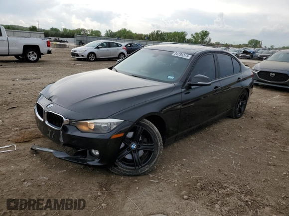2013 BMW 3 Series 328i xDrive with VIN WBA3B3C5XDF540195, listed as a Copart auction lot 54256315 with 131,015 mi miles and Salvage title. Bid and sale history available at DreamBid. Image 1.