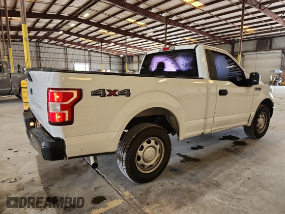 2018 Ford F-150 XL with VIN 1FTMF1EB7JFD61174, listed as a Copart auction lot 62522405 with 141,624 mi miles and Clean title. Bid and sale history available at DreamBid. Image 3.