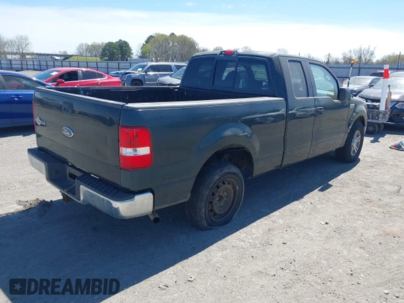2005 Ford F-150 XLT with VIN 1FTPX12585FA60086, listed as a IAAI auction lot 41859864 with 115,448 mi miles. Bid and sale history available at carsss.com. Image 4.