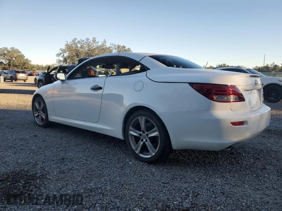 2013 Lexus IS 250 C with VIN JTHFF2C26D2527499, listed as a Copart auction lot 81529634 with 70,695 mi miles and Salvage title. Bid and sale history available at DreamBid. Image 2.