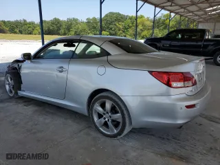 2010 Lexus IS 250C with VIN JTHFF2C25A2510284, listed as a Copart auction lot 68609684 with 155,516 mi miles and Salvage Title. Bid and sale history available at carsss.com. Image 2.