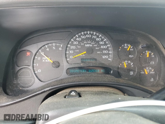 2003 Chevrolet Tahoe Z71 z VIN 1GNEK13Z13R301464, wystawiony jako Copart lot #53905395 z przebiegiem 165 360 mil mil oraz Szkoda całkowita • Salvage title. Historia ofert i sprzedaży dostępna na DreamBid. Obrazek 9.